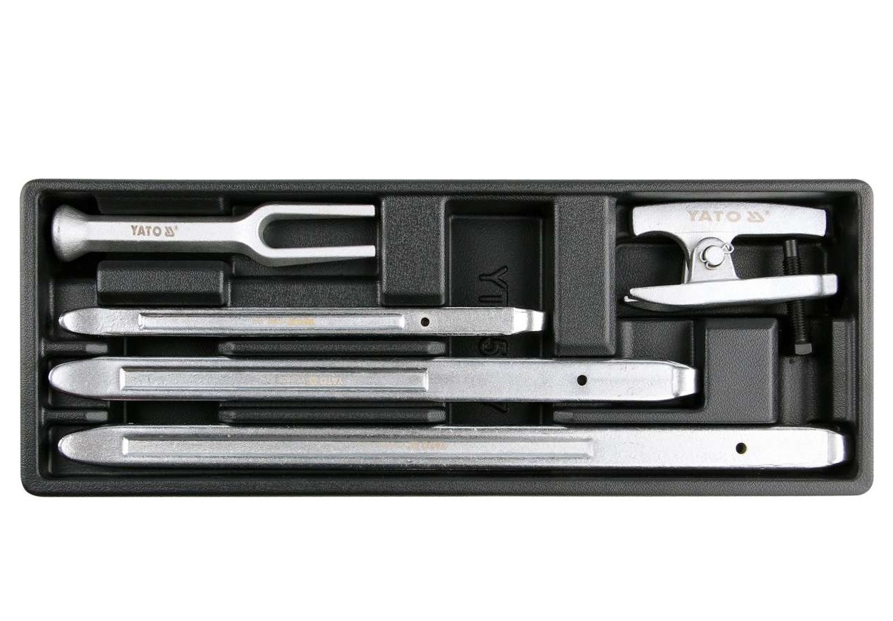 Ложемент з Монтуванням та Знімачами 5 шт YATO YT-55477