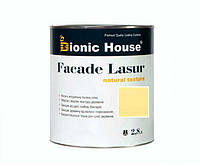 Фарба для дерева FACADE LASUR Bionic-House 2,8л Медовий