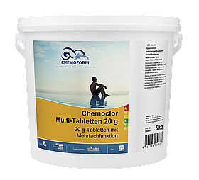 Chemoform Multitab 4-в-1 мульти-таблетки (20 гр), 5 кг