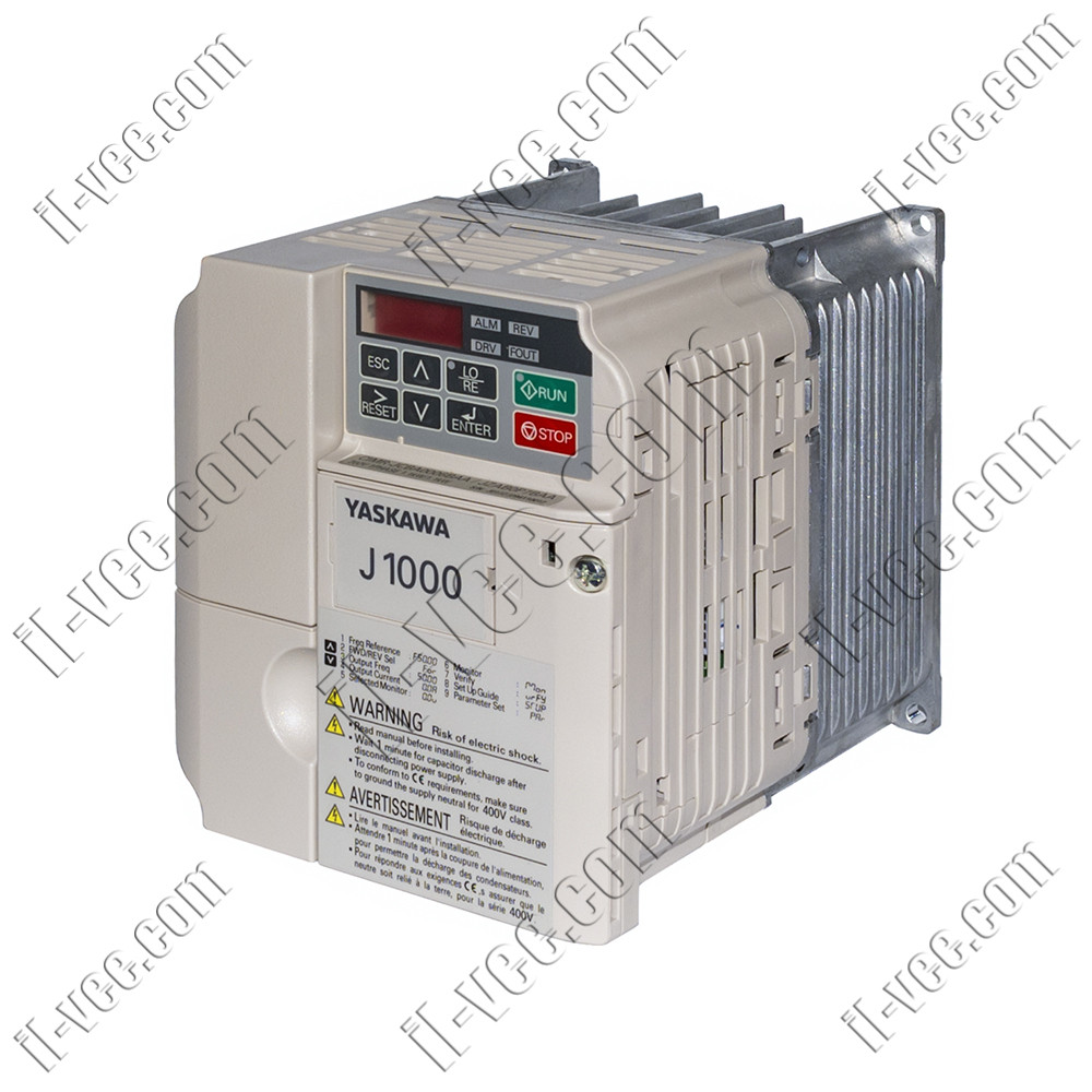 Перетворювач частоти Yaskawa J1000, CIMR-JC4A0002BAA, 0.75/0.55kW, 3PH/3PH 480VAC