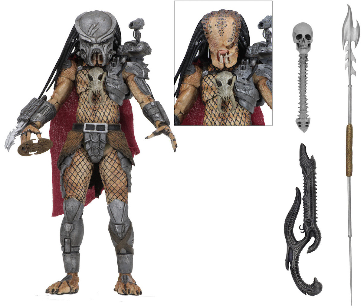 Фігурка Neca Хижник Ахаб, 20 см — Predator Ahab Ultimate Edition