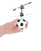 Літаючий кулю зі світлом Flying Ball Кулька-вертоліт літає від руки, фото 5
