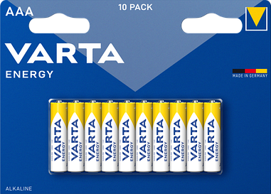 VARTA ENERGY AAA LR3 1.5V  alkaline