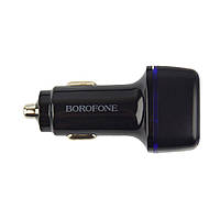 Автомобильное зарядное устройство Borofone BZ14A PD20W + QC3.0 Type C to Lightning 3A Черный