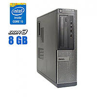 ПК Dell OptiPlex 390 DT /Core i5-2500 4 ядра 3.3 - 3.7GHz/8GB DDR3/500GB HDD/HD Graphics 2000 / DVD-ROM