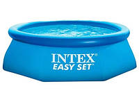 Надувной бассейн Intex 28122 305х76 см с насосом Easy Set Pool Голубой