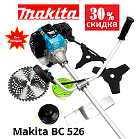 Мотокоса Makita BC 526 бензиновый триммер двухтактная бензокоса Макита 4.6 кВт бензотриммер bs