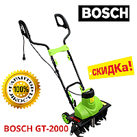 Электрокультиватор BOSCH GT-2000 Электрический культиватор Бош gt 2000 2.0 кВт bs