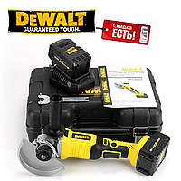 Аккумуляторная болгарка DEWALT DCG405NT ( 48V, 6Ah) с регулятором оборотов ft