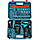 Шурупокрут акумуляторний Makita DF330DWE 12 V з малим набором інструментів bs, фото 4