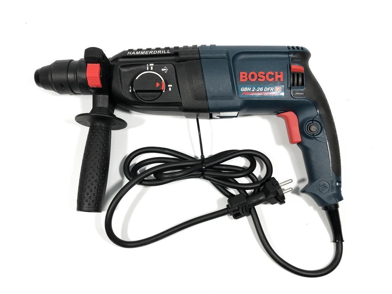 Профессиональный перфоратор BOSCH GBH 2-26 DRE сетевой бош 800 Вт 2.7 Дж ck - фото 4 - id-p1830214056