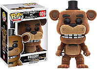 Фанко поп! Эксклюзивная виниловая фигурка FNAF Flocked Freddy