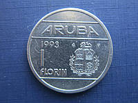 Монета 1 флорин Аруба 1993