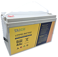 Акумулятор літій-залізо-фосфатний TAICO LiFePo4 12.8V, 100Ah (1280Wh)