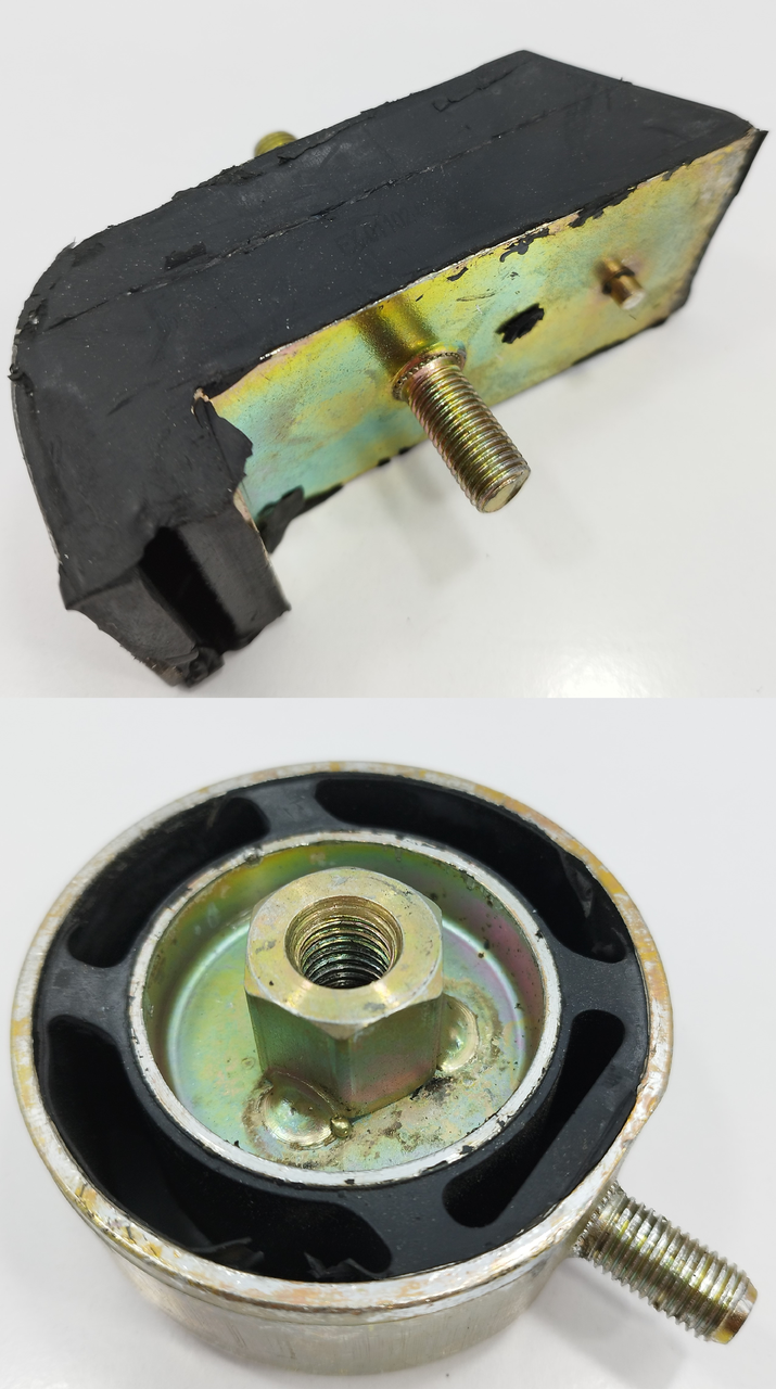 Подушки двигуна (к-т верх + низ) Таврія, Славута EuroEX Угорщина, фото 1