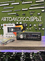 Автомагнитола 1 din CYCLONE MP-1009G V2 Bluetooth 2USD AUX зеленая подсветка