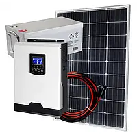 Автономна/Гібридна сонячна станція на 1 кВт / акб 1,8 кВт