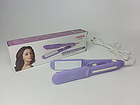 Плойка Праска для волосся NOVA SX-8006 з керамічно-турмаліновим покриттям Фіолетовий колір