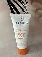 Atache be sun light fluid spf 50 солнцезащитный флюид для всех типов кожи