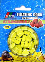 Наживка плавающая искусственная, Кукуруза, EOS EVA, вкус Клубника (Strawberry)