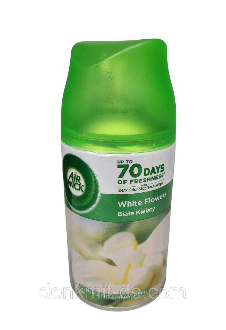 Змінний балон для освіжувача повітря Air Wick White flowers, 250мл