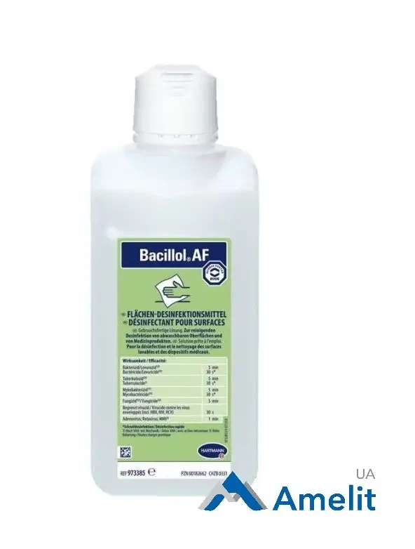 Засіб для екстреної дезінфекції Bacillol АF (Bode Chemie),  флакон 1 л