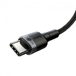 Кабель USB Type-С - USB Type-С Baseus CATKLF-ALG1 Сafule PD2.0 2м (N018852), фото 3