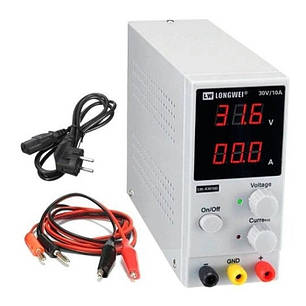 Лабораторний блок живлення 30V 10A LONGWEI LW-K3010D (N015497), фото 1