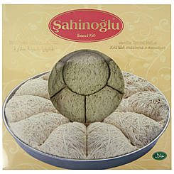 Пішманіє (халва) тахінна з ваніллю Сахіноглу Sahinoglu 350g 12шт/ящ (Код: 00-00014221)