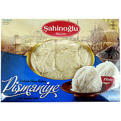 Пішманіє (халва) повітряна з ваніллю Сахіноглу Sahinoglu 240g 12шт/ящ (Код: 00-00014225)