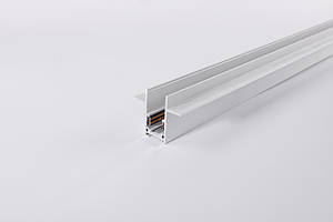 Магнітна шина врізна LS-55-2 Platinum White