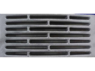 Решітка чавунна колосникова 410х190, (110) ТМ БУЛАТ FG