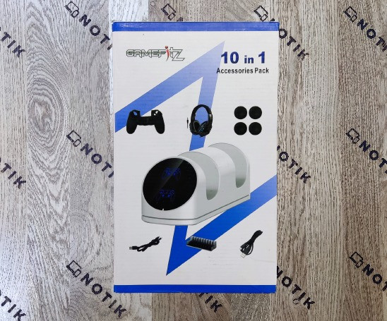 Комплект аксесуарів Gamefitz PlayStation 5 (PS5) 10 в 1 (GF18-002) Вживаний