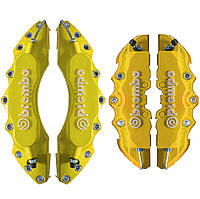Декоративные накладки на тормозные суппорта Brembo ABS 4 шт Л Желтый Брембо