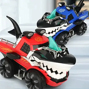 Машинка Монстртрак Акула (світлові та звукові ефекти, рухомі елементи) ZR 171