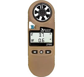 Балістична військова метеостанція Kestrel 2700 Ballistics ударостійкий станадрат MIL-STD-810G IP67