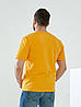 Чоловіча жовта футболка  зі стрейч трикотажу Tailer, фото 4