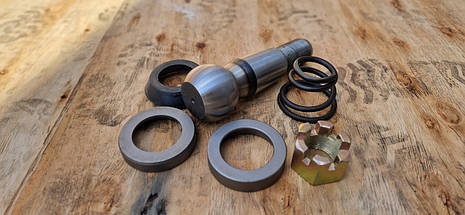 210-2919028-РК Ремкомплект реактивної штанги (палець гайка вкладиші пруж, пильник) КРАЗ (2102919028), фото 4