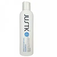 Кератиновый шампунь для глубокого очистки Keratin Purifying Shampoo Justk