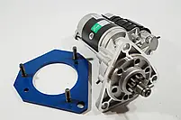 Стартер SLOVAK 12В 3.5 кВт замість пускача ПД-10 без заміни плити і маховика: з "крупним" бендіксом і плитою., фото 5