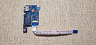 Плата під кнопку включення USB з шлейфом Packard bell MS2397