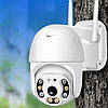 Вулична камера CAMERA CAM 6 + Подарунок Вуличний LED ліхтар BL CL-100 / Поворотна панорамна вайфай камера, фото 5