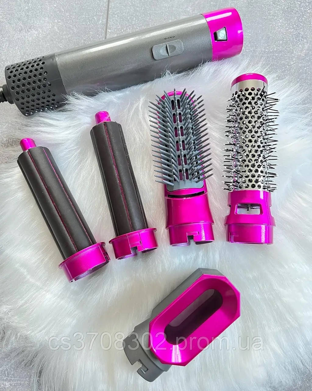 Купить Стайлер 5в1 (фен, браш, випрямляч, плойка) у стилі Dyson аналог ...