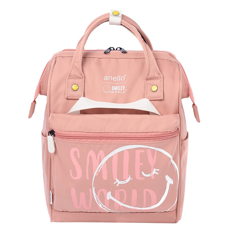 Міський рюкзак Anello Smiley World рожевий
