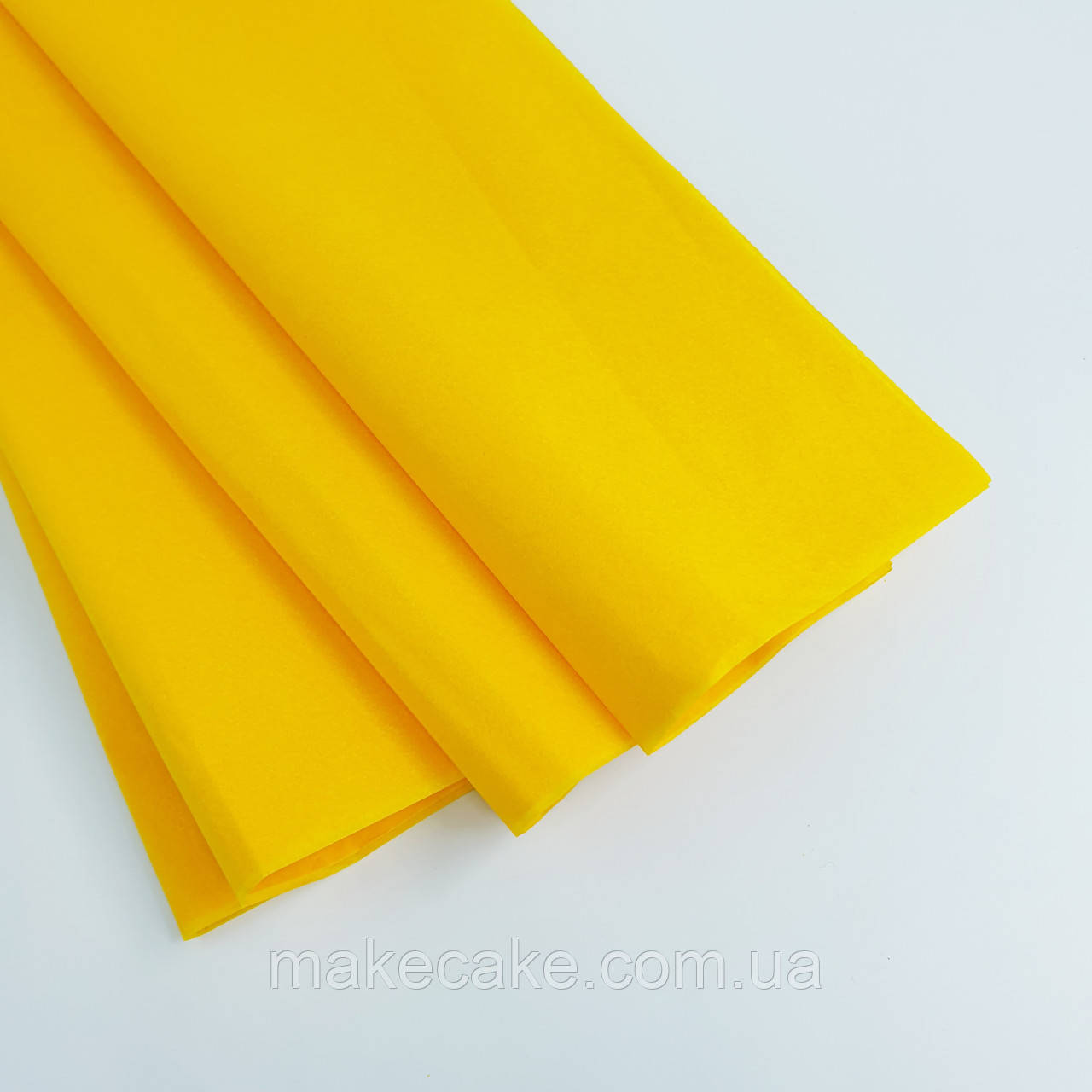 Папісний папір тиш'ю Яєчно-жовта — 10 аркушів