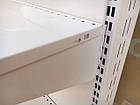Торговий односторонній (пристінний) стелаж «Колумб» 230х100 см., кремовий, Б/у, фото 8