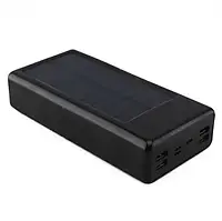 Power Bank UKC 60000mAh із сонячною панеллю 4 USB 3 лінії