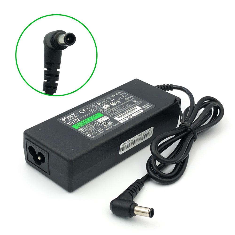 Блок живлення для ноутбуків Sony 19.5v 4,74A (92w) з роз'ємом 6.5х4.4мм, фото 1