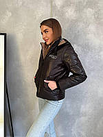 Трансформер Демисезонная стеганная женская куртка+ жилетка Размеры: 42,44,46,48,50,52