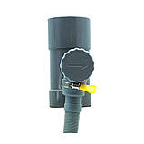 Комплект відведення дощової води з краном та рукавом Bass Polska 8101, фото 3